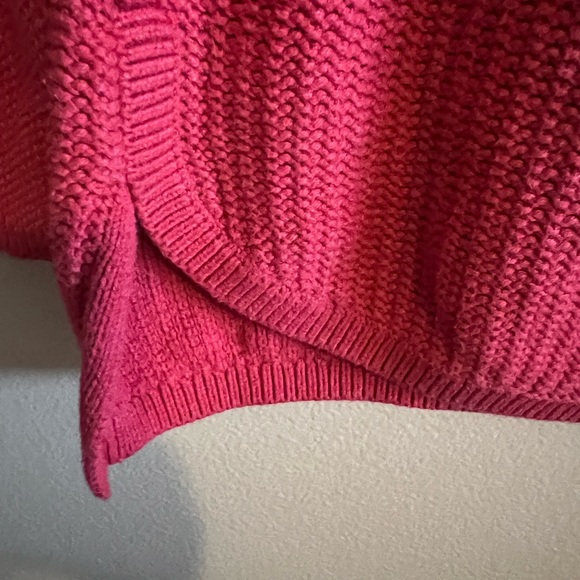 J.Jill Fuschia Chunky Sweater - Picture 3 of 4